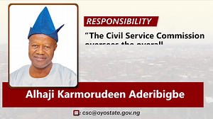 22 reactions | The Civil Service Commission oversees the recruitment of personnel for the workforce of the Oyo State Government. This public servant is the chairman of the commission. Find out who he is in this video. #PacesetterState | Oyo State Government | Facebook