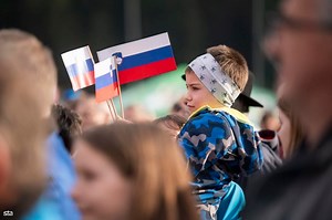 101K views · 1.6K reactions | Sprejem smučarskih skakalcev Nike Prevc in Domna Prevca v Dolenji vasi. #STAvideo | Slovenska tiskovna agencija STA | Facebook