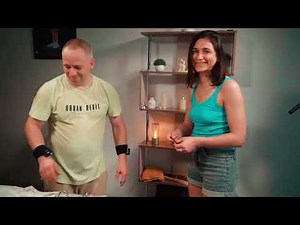 Neck and back deep chiropractic adjustments for Anna