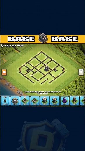 WORLDS #1 TH9 Base Layout!🏆 @alancoc1 #th9base #clashofclans