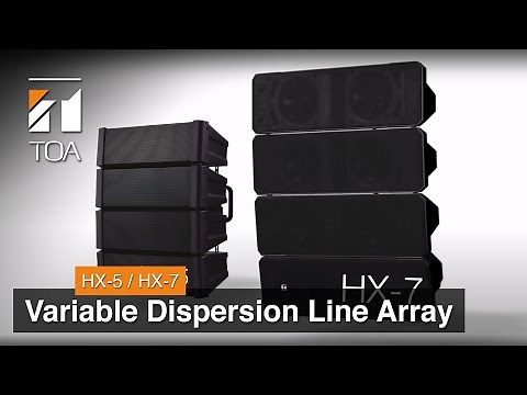 HX-7 Variable Dispersion Line Array Speaker System