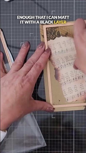 This Stencil Trick Changes Everything For Card Making #shorts #mixedmedia #stamping