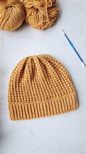New Crochet Pattern Hat / Tomorrow #crochethat #crochetbeanie #crochetpatterns #crocheting