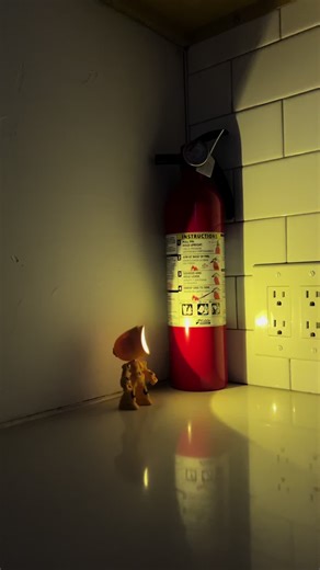 Mini Hero LED Lamp #tiktokshop #collectables #lamp #magnet #robot