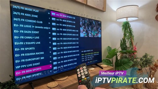 Configuration iPTV sur télévision hisense .