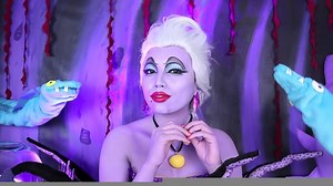 Disney's Ursula the Sea Witch Makeup 💜😈 - Craziest Cosmetics [🎨credit: Promise Tamang] | Craziest Cosmetics