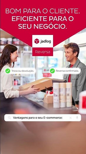 Com a Jadlog, além de garantir entregas rápidas para o seu negócio