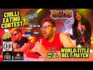 World Title CHILI EATING CONTEST 🌶 USA vs Canada with UK Chilli Queen