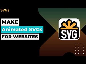 How To Make Animated SVGs For Websites