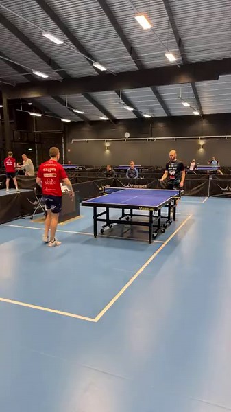 Intense Table Tennis Match: Andersson vs Eriksson Highlights