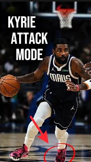 ‎🔥 KYRIE ATTACK MODE ACTIVATED! 🤯 Clutch Handles & Tough Finishes #nba #shorts #trending