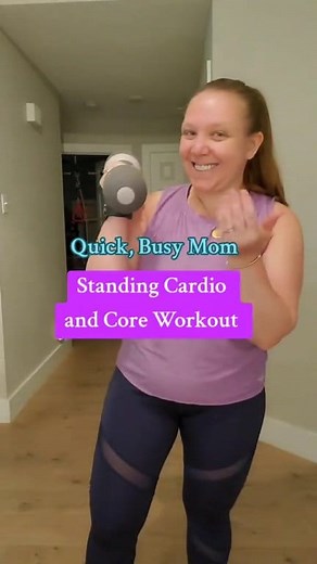 7K views · 59 reactions | Quick Standing Cardio and Core Workout #cardioworkout #coreworkout #homeworkout #quickworkout #fitover40 | Jennifer Tarango | Facebook
