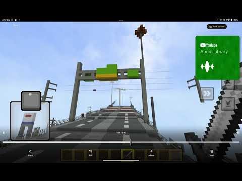 Freeway Interchange #6 in Minecraft!