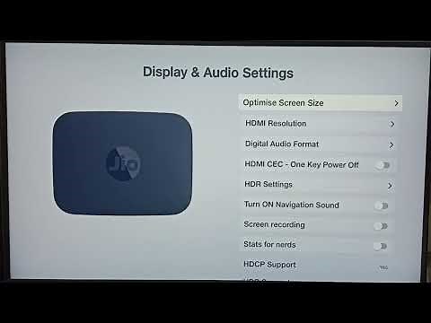 Jio Set Top Box (STB) | How to Adjust Aspect Ratio, Screen Size, and Optimize Display