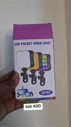 AY-83 LED Pocket Video Light: Enhance Your Photos & Videos