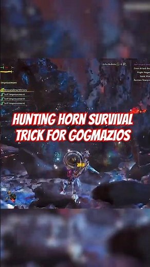 Hunting Horn Tip for Gogmazios#monsterhunter #mhwilds