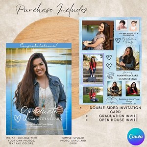 Graduation & Open House Invitation - Etsy