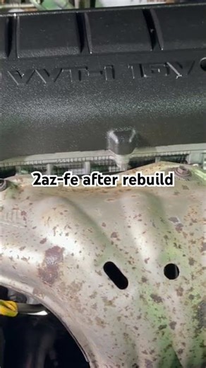 Toyota 2az-fe sounds after rebuild