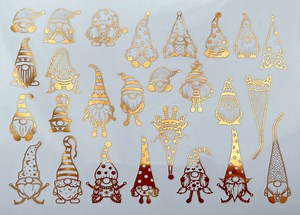 Gnomes - Ceramic Overglaze Decal - Glass Fusing Decal - Enamel Decal - LEAD FREE & Food Safe - Etsy