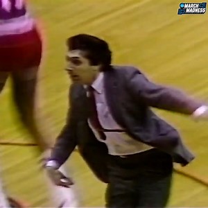 Jimmy V gets his ring 💍 #OTD in 1983, Lorenzo Charles’ game-winning dunk helped win a #NationalChampionship for NC State Basketball! #MarchMadness | March Madness Men's Basketball