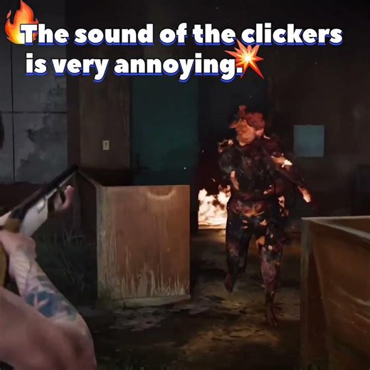 the sound of clicker is very annoying 🧠#thelastofus#shorts