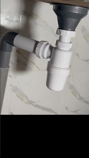 Installing a Sink Trap | Simple Plumbing Work