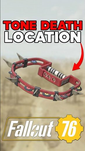 TONE DEATH LEGENDARY WEAPON LOCATION IN FALLOUT 76