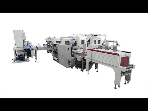 Automatic glue lamination small bobbin paper machine production line