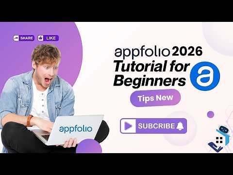 Appfolio tutorial for beginners- new | 2026| Acrebook Realty Solutions