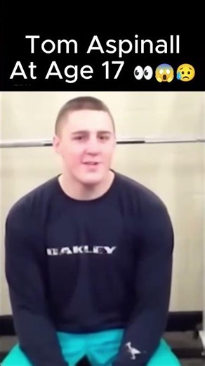 Tom Aspinall Was STILL a MONSTER at Just 17 Years Old! 😳 #tomaspinall #shorts