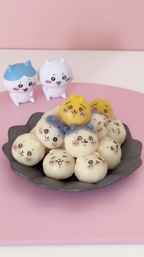 月見団子作り！ちいかわキャラ白玉団子の作り方