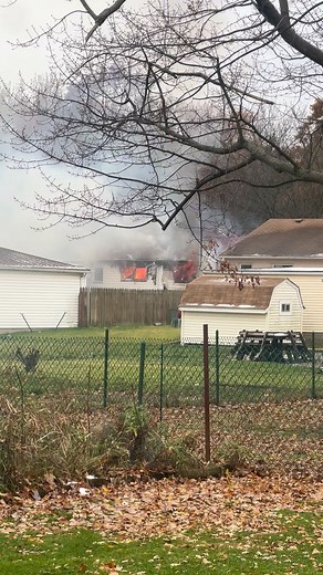 Bad house fire on west 130th in Parma heights. Avoid the area if possible. Say a prayer for the family. Im hoping theyre ok we couldn’t get any response pounding on the doors and didn’t stay after the fire fighters came. | Nick Marisa Tortorici
