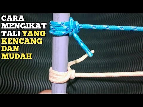 tutorial on how to tie a tight and easy rope😆😁