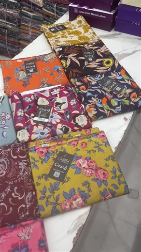 .\t“Simple, classy & comfortable 💕” Lawn 2 Piece Orang New Deisgns 2026 Premium Quality #WJCCollection #LawnSuit2026 #2PieceLawn #SummerWear #AllOverPrint