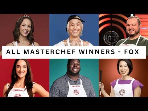 All MasterChef US Winners from Season 1 (2010) to Season 13 (2023) on Fox