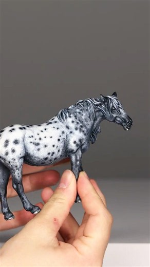 A little Appaloosa #breyer #modelhorse #horse #art #miniatures #deejaybe