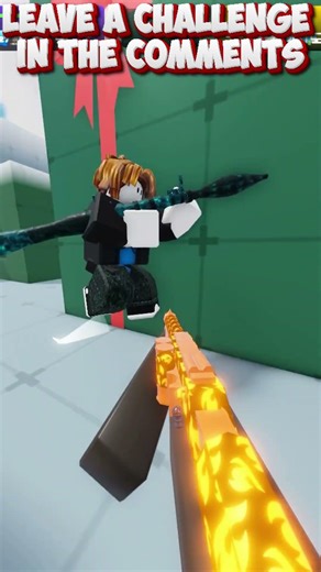 Give Me a Challenge #roblox #robloxpvp #robloxfunny #ytshorts #gaming