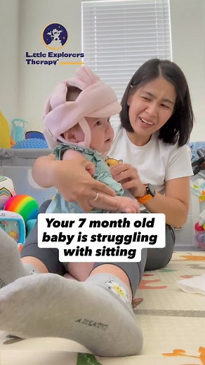 1.9K views · 4 comments | Learning to sit takes time babies need to...