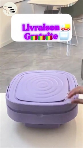 Mini machine à laver portable : investissement malin à Bamako