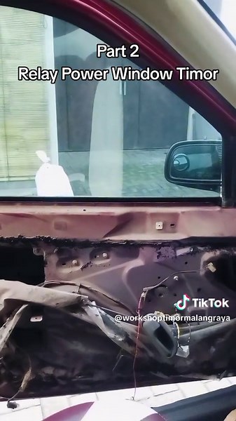 part 2 pemasangan Relay power window #powerwindow #mobiltimor #timor #workshoptimormalangraya #permasalahanmobiltimor #timorer #semuaorang #pengikut