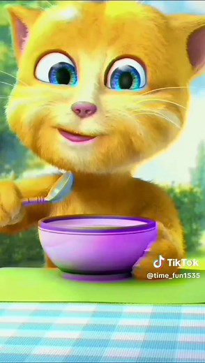 Talking Ginger #talkingginger #talkingtom #cocomelon #pinkfong #cartoon #fun #funny #viral