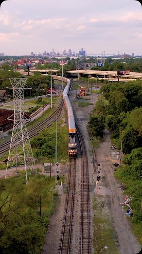 1K reactions · 34 shares | NS rack train snaking through Delray #railroad #railway #train #drone #rail #reels #reelsvideo #subset #evening #slow | Craig Hensley Photography | Facebook
