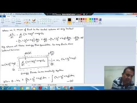 Steady flow process (first law applied to flow process)