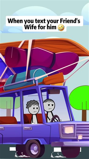 When you text your friend’s wife for him#foryou #animation #usa🇺🇸 #fyp