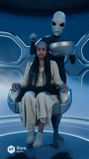 #GIRL #HEADSHAVE by #ALIENS #hairstyle #UFO #haircutting #haircut #hair #indian #crying #longhair