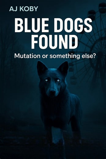 Scientists found a pack of blue-coated dogs thriving in Chernobyl’s toxic zone. 🐕‍🟦 Keywords: blue dogs, Chernobyl, mutation Are these survivors evolving into something new? Mutation or hidden catalyst? Comment vote in the poll. Tag a friend who loves strange science. AJ Koby — Modern Mysteries 🕵️ Hashtags: #AJKoby #ChernobylMystery #BlueDogs #Mutations | AJ Koby