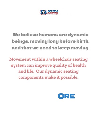 Discover how dynamic seating transforms mobility — reducing pressure, improving comfort, and supporting natural movement for wheelchair users. | Seating Dynamics | Facebook