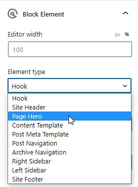 Block Element - Page Hero - Documentation