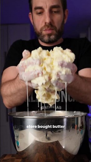 How to make cultured butter that actually lasts #cooking #recipe #diy