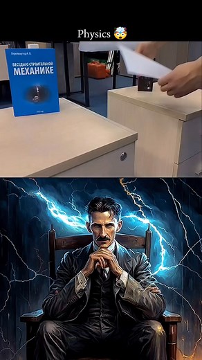 SIGMA PHYSICS TEACHER 🗿 NIKOLA TESLA #physics #experiment #sciencefacts | Mr Tesla Physics